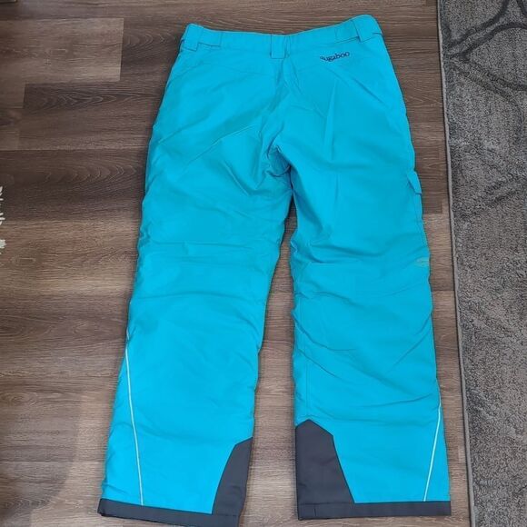 Columbia Bugaboo Youth Blue Snow Pants with Water-Resistant Material S… - Picture 2 of 7